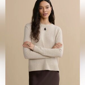 Jenni Kayne Everyday Sweater in Oatmeal
